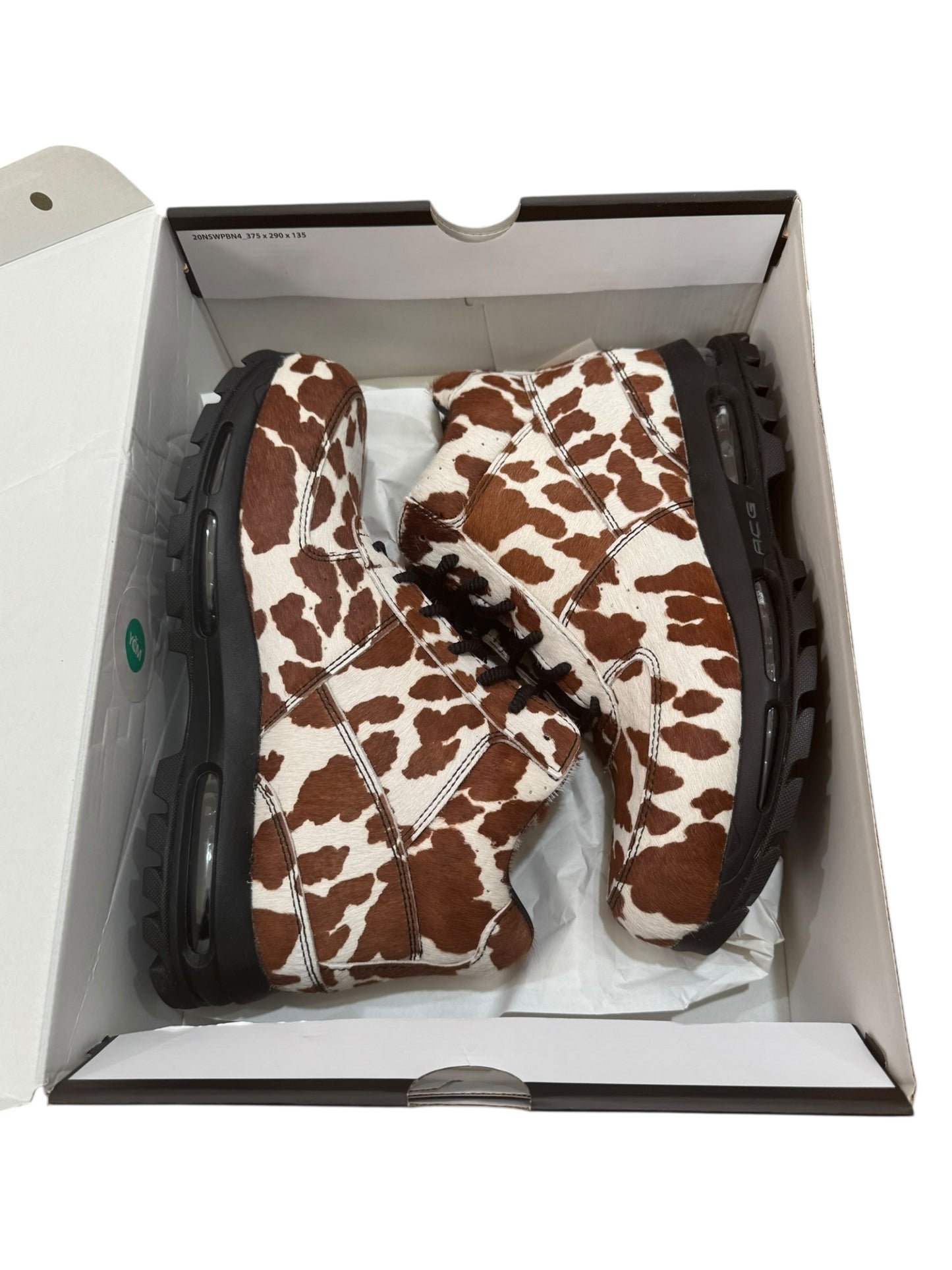 Nike Air Max Goadome Sail Cacao Wow Cow Print Pony Hair