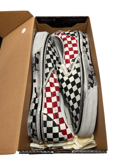 Vans LX Classic Slip-On 98 Act of Disagreement Black Checkerboard