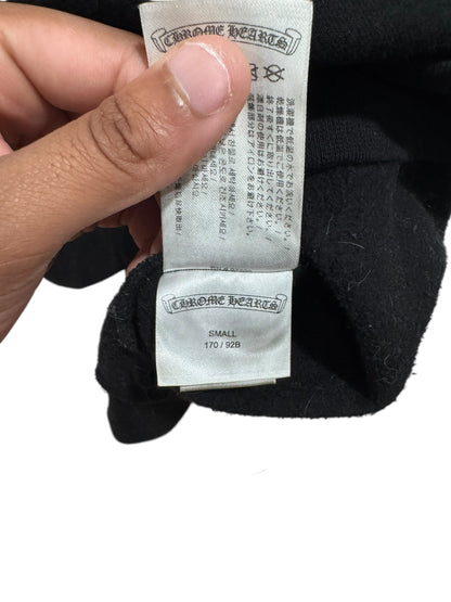 Chrome Hearts Eye Chart Dagger Hoodie Black