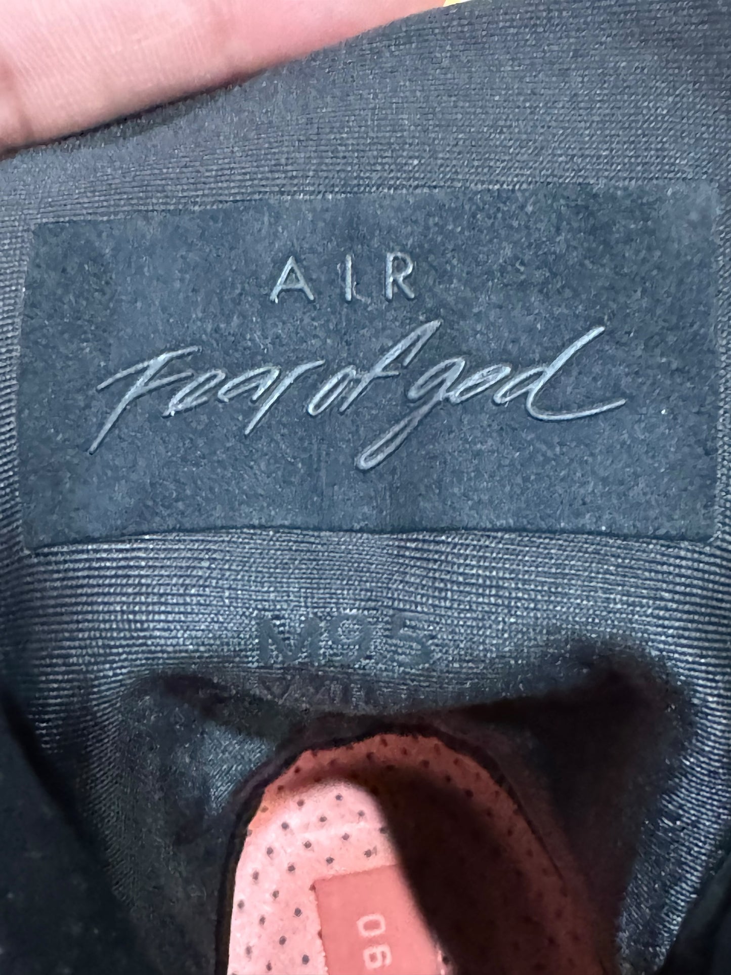 Nike Air Fear of God 1 Triple Black