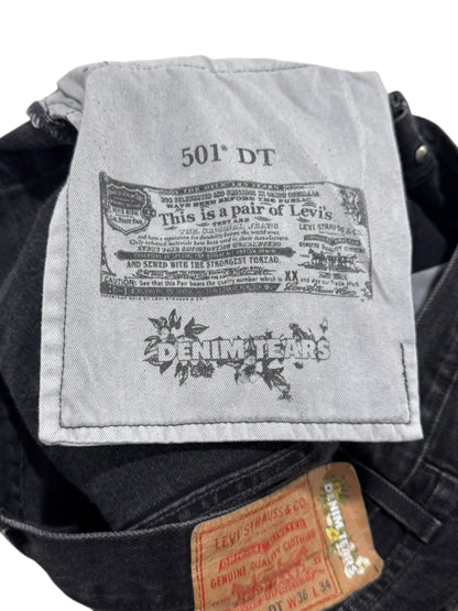 Denim Tears x Levi's Cotton Wreath Jeans Black