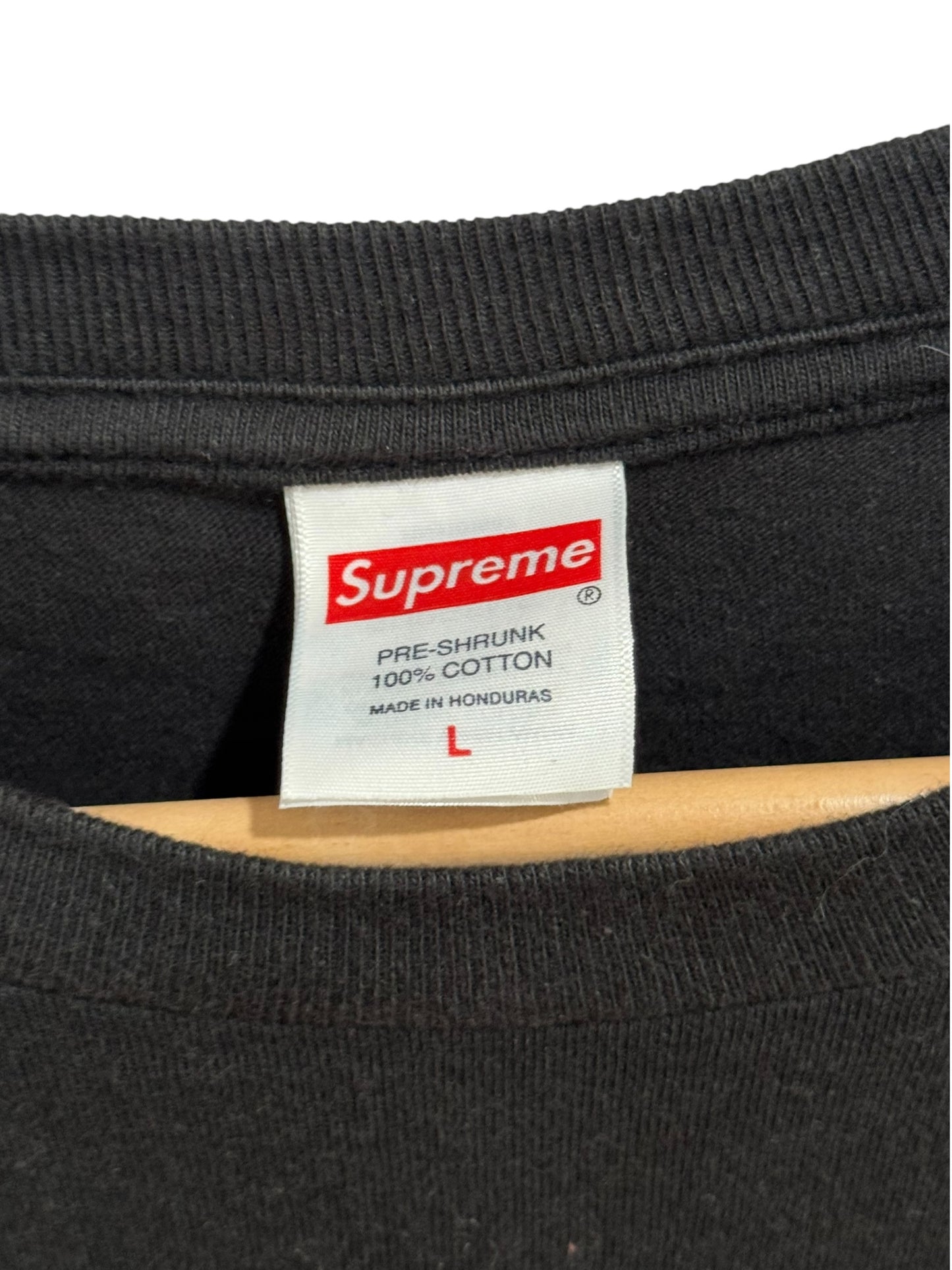 Supreme Arabic Logo Tee Black