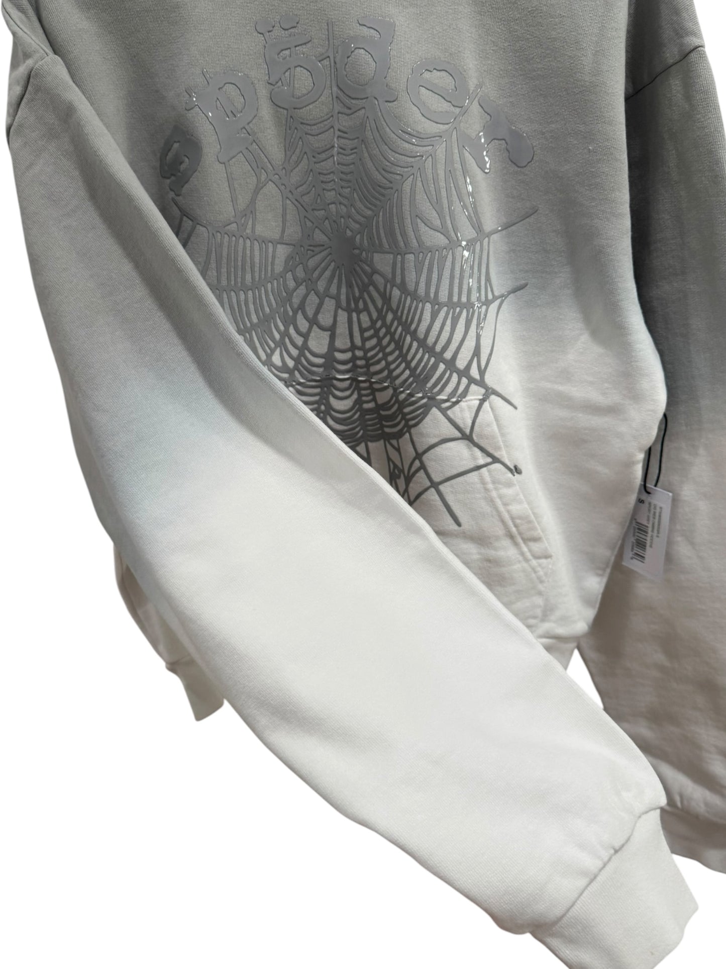 Sp5der OG Web V2 Ombre Hoodie Sport Grey