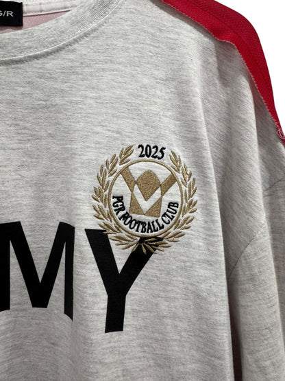 Project G/R Hybrid Long Sleeve Jersey Red White Grey