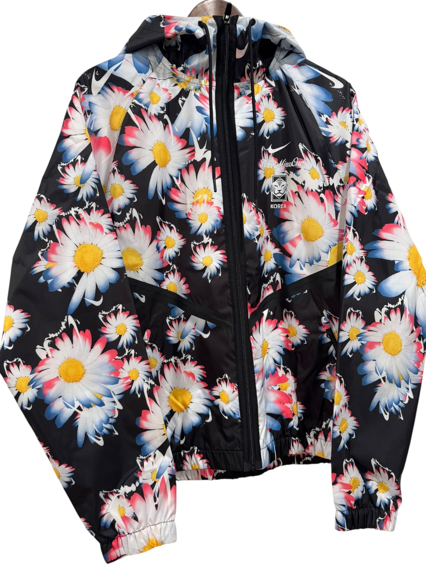 Nike x PEACEMINUSONE Korea G-Dragon Anthem Jacket Black Multicolor