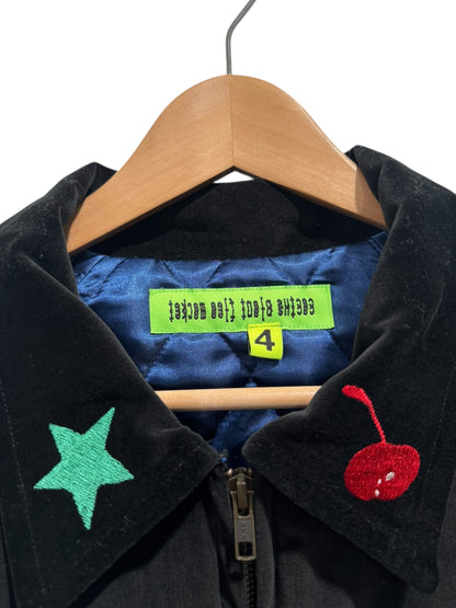 Cactus Plant Flea Market I’m Lost Souvenir Jacket Black