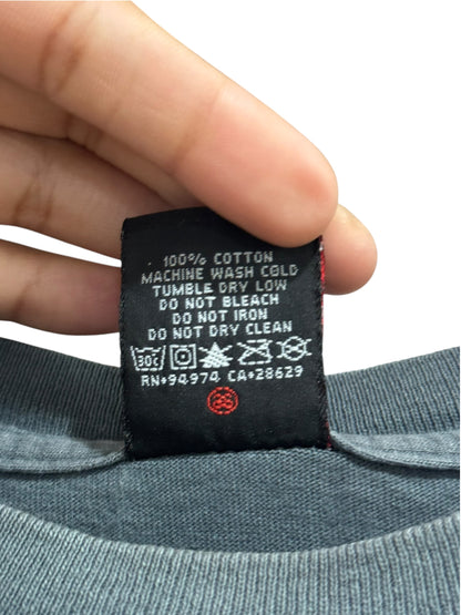 Stussy Livin Stoopid Large Tee Grey