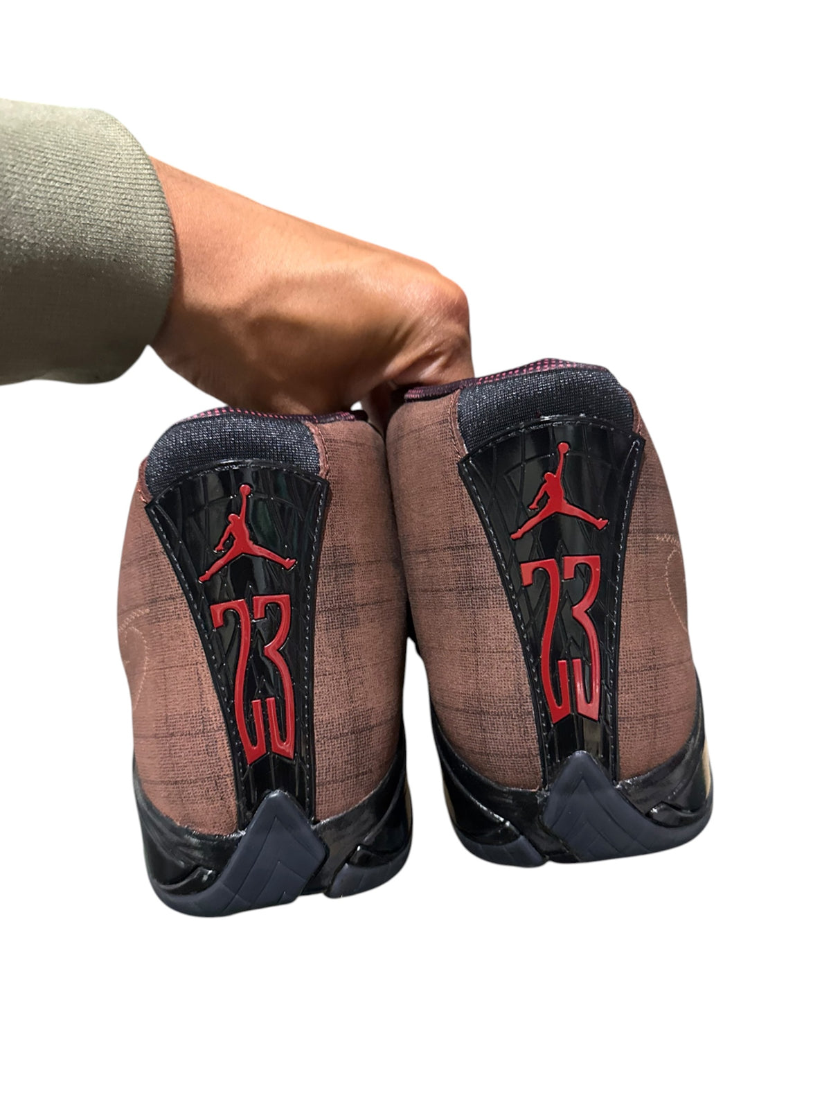 Jordan 14 Retro Mowalola Burnt Red