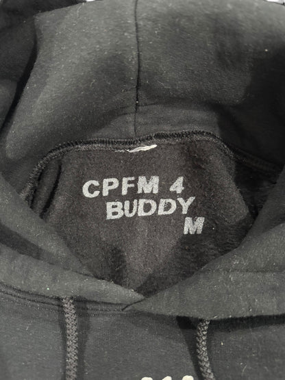 Cactus Plant Flea Market Buddy With Weed Hoodie Black