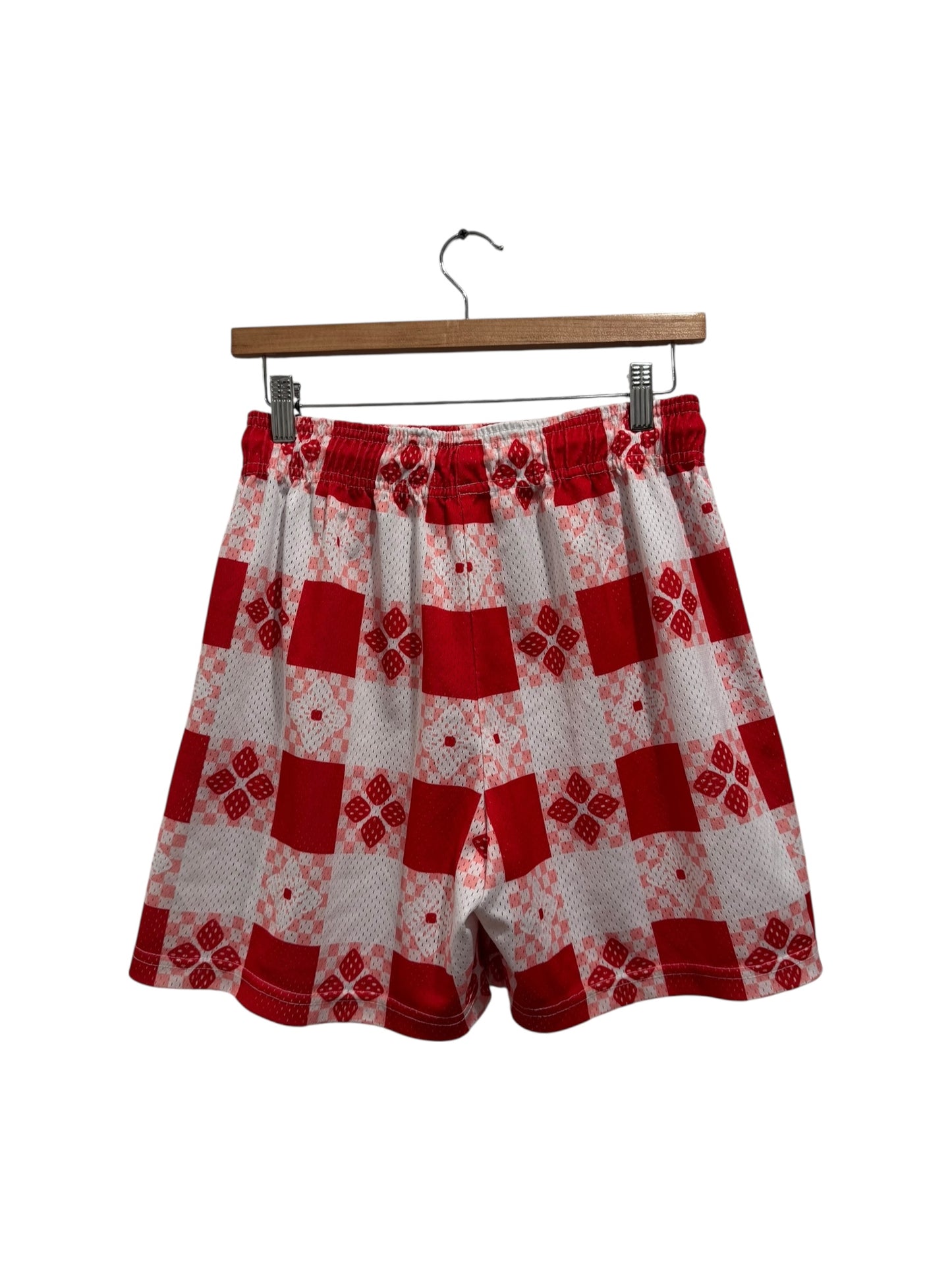 Eric Emanuel x Duryea’s Picnic Shorts White Red