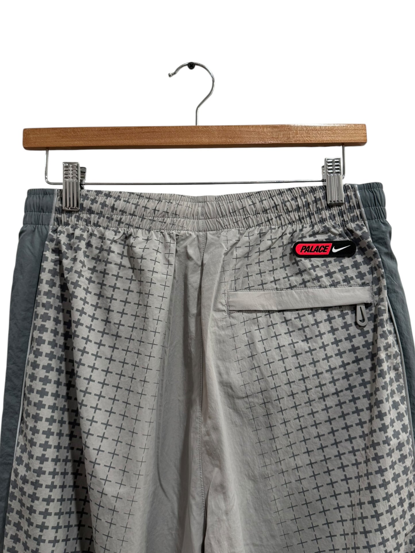 Nike x Palace England Solo Swoosh Track Pants Pewter Grey