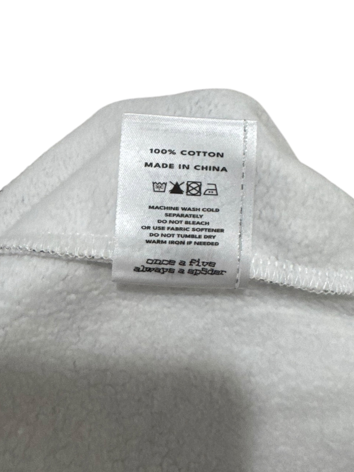 Sp5der Real Tree OG Web V2 Sweat Shorts White Camo