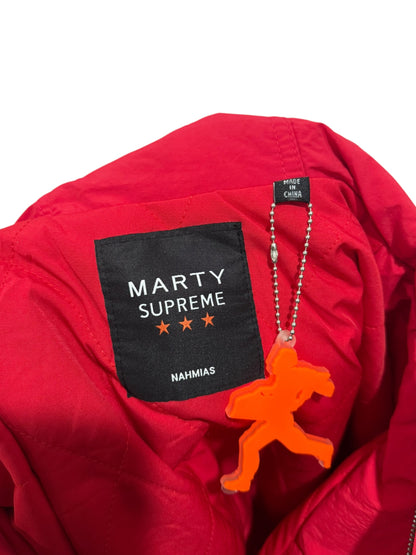 NAHMIAS x A24 Marty Supreme Classic Warm Up Jacket USA Red