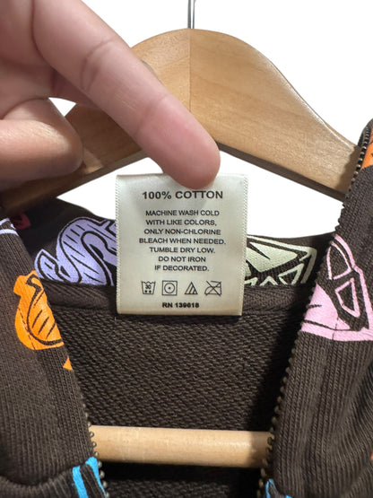 Billionaire Boys Club x Casanova Vintage Zip Hoodie Brown