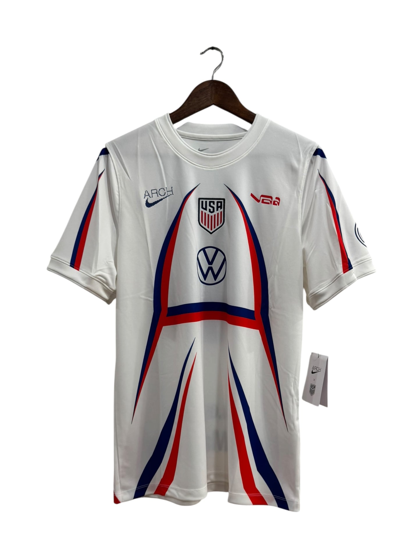 Nike x Virgil Abloh Archive x USMNT Pre-Match Jersey White