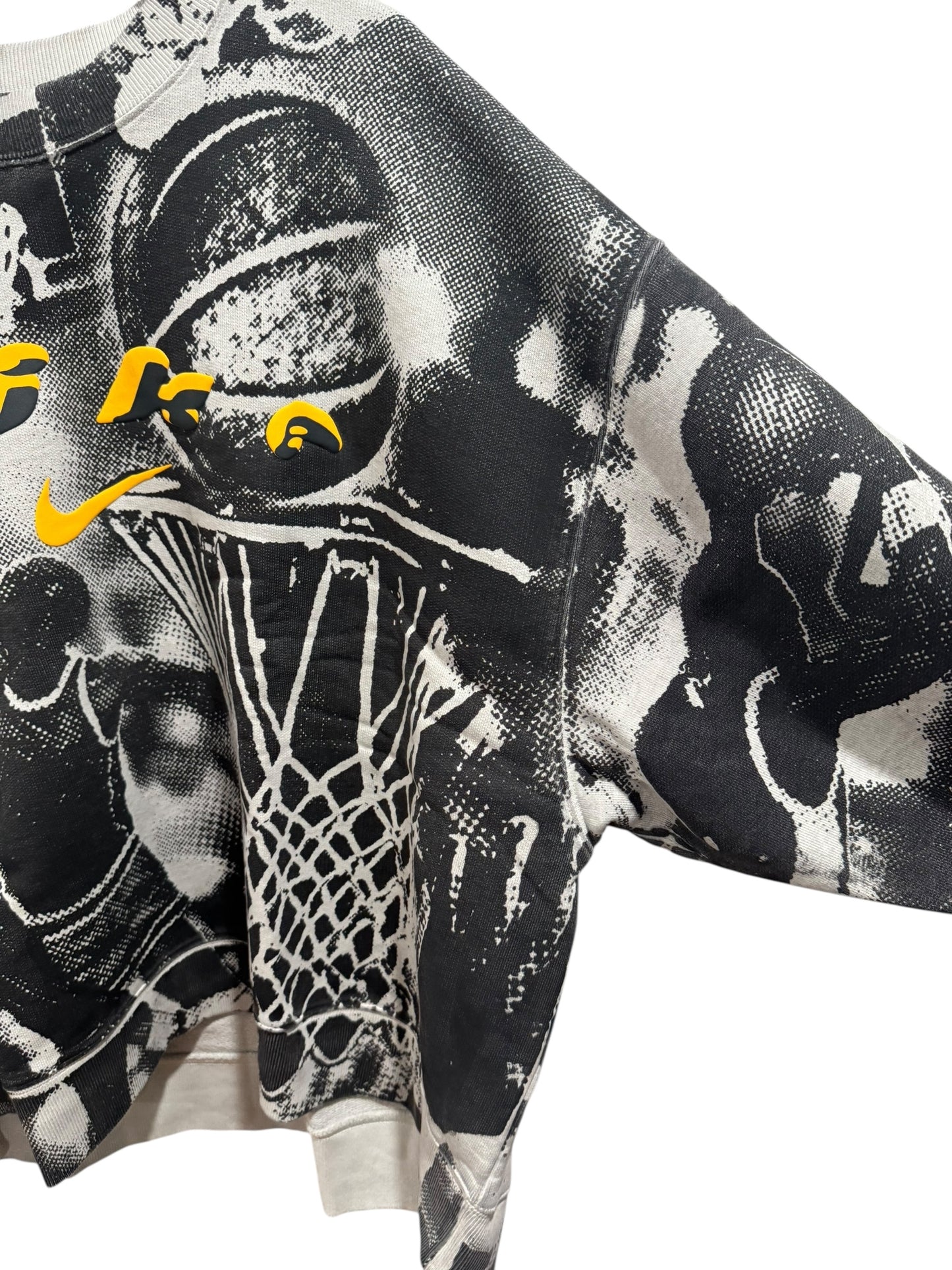 Cactus Plant Flea Market x Nike Hoops Crewneck Light Bone