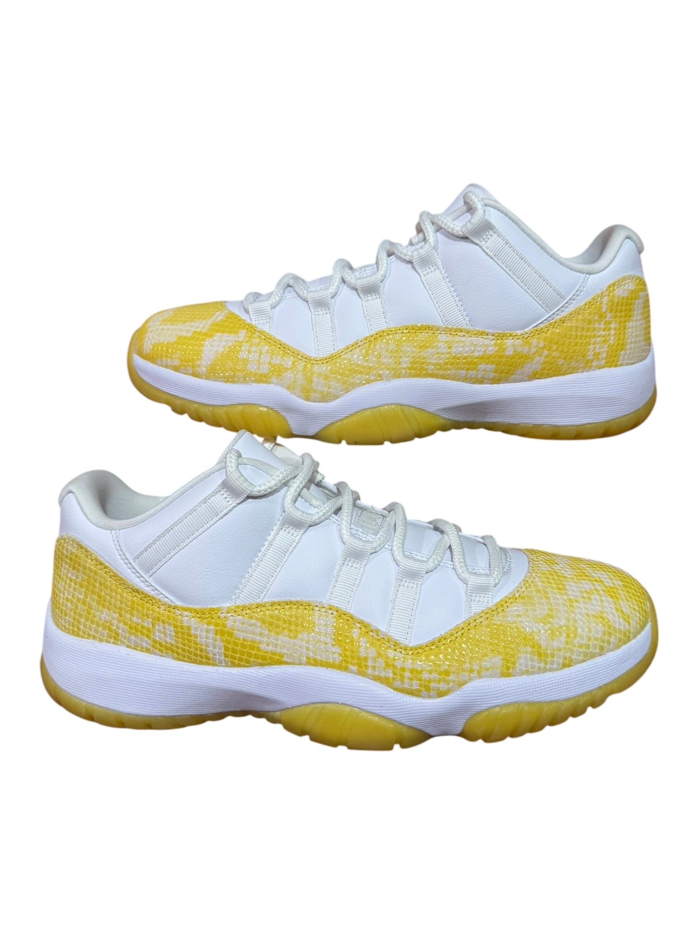 Jordan 11 Retro Low Yellow Snakeskin (W)