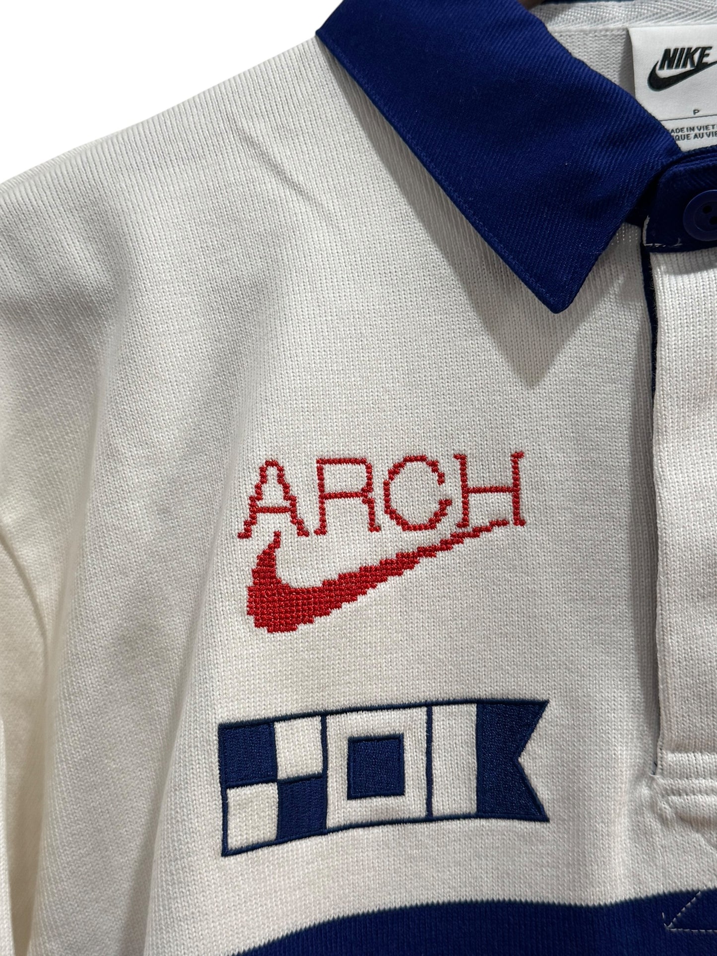 Nike x Virgil Abloh Archive x USMNT Rugby Long Sleeve White