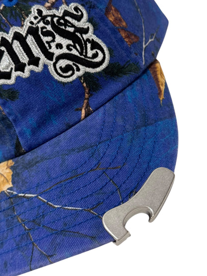 Supreme Bottle Opener 6-Panel Hat Blue Camouflage