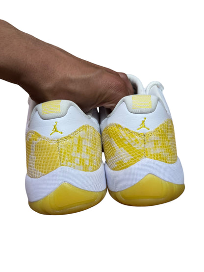 Jordan 11 Retro Low Yellow Snakeskin (W)