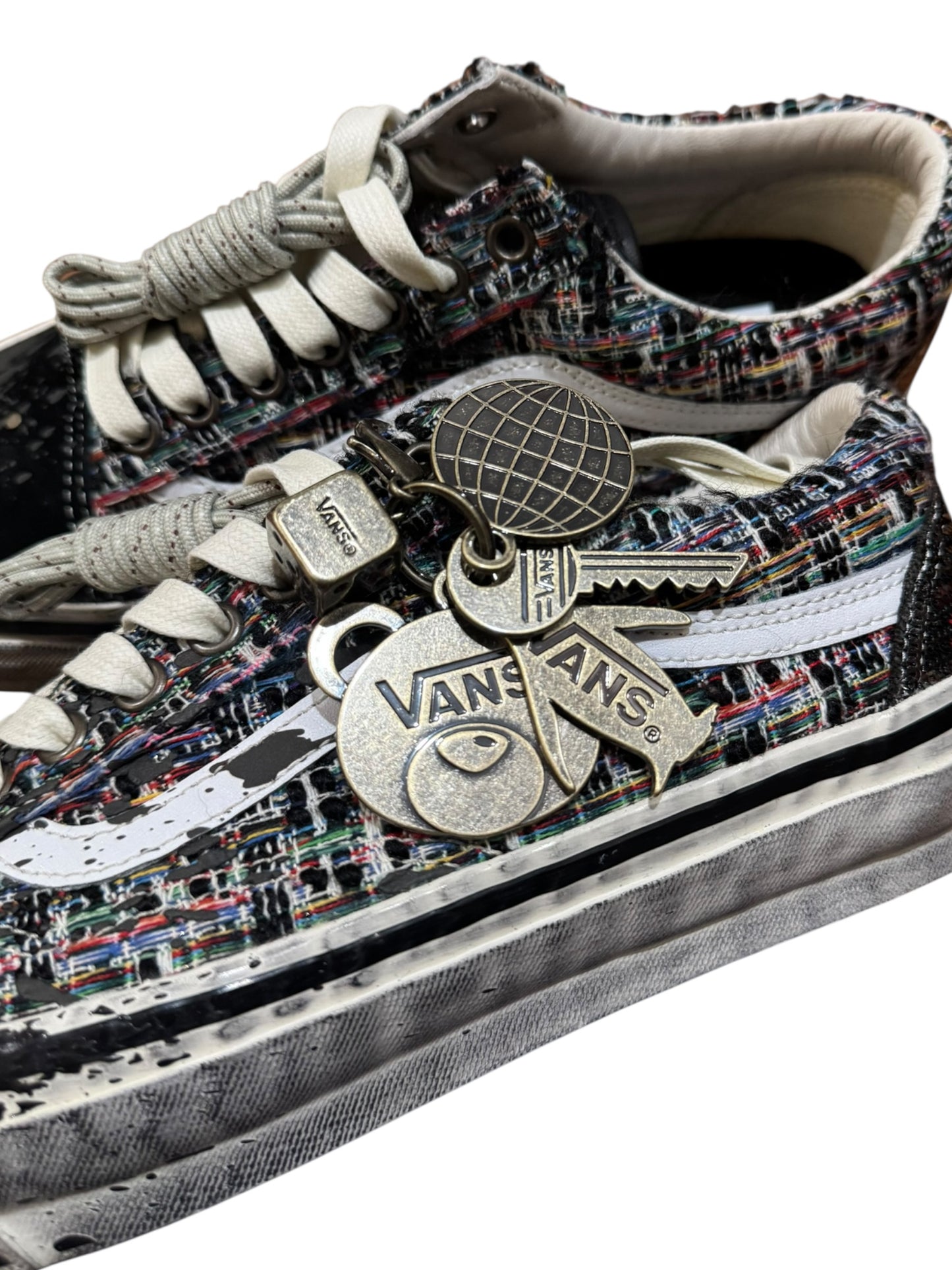 Vans Premium Old Skool Charms Black Grey