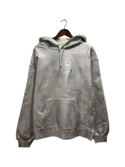 Supreme MM6 Maison Margiela Foil Box Logo Hoodie White