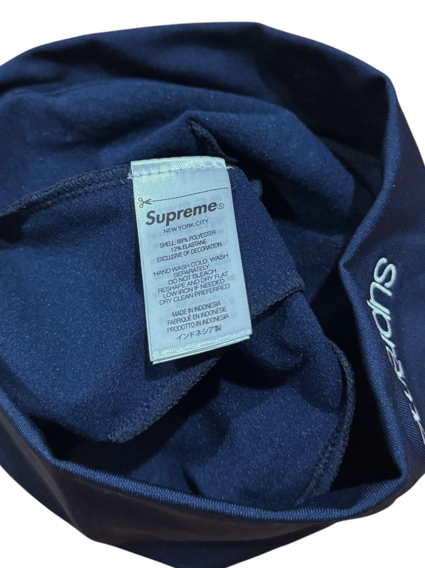 Supreme Base Layer Beanie Navy