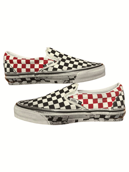 Vans LX Classic Slip-On 98 Act of Disagreement Black Checkerboard