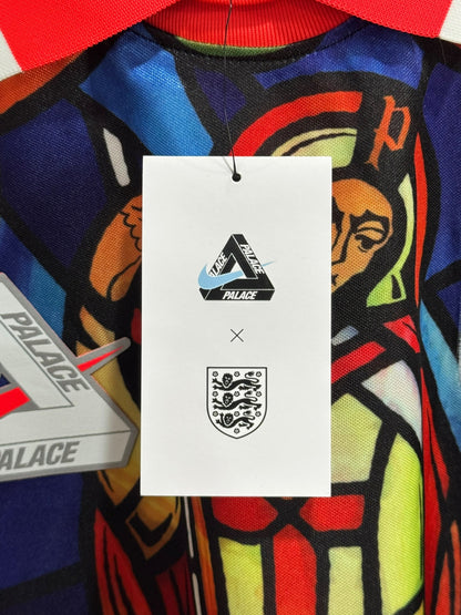 Nike x Palace England Football Jersey Bright Crimson Multi