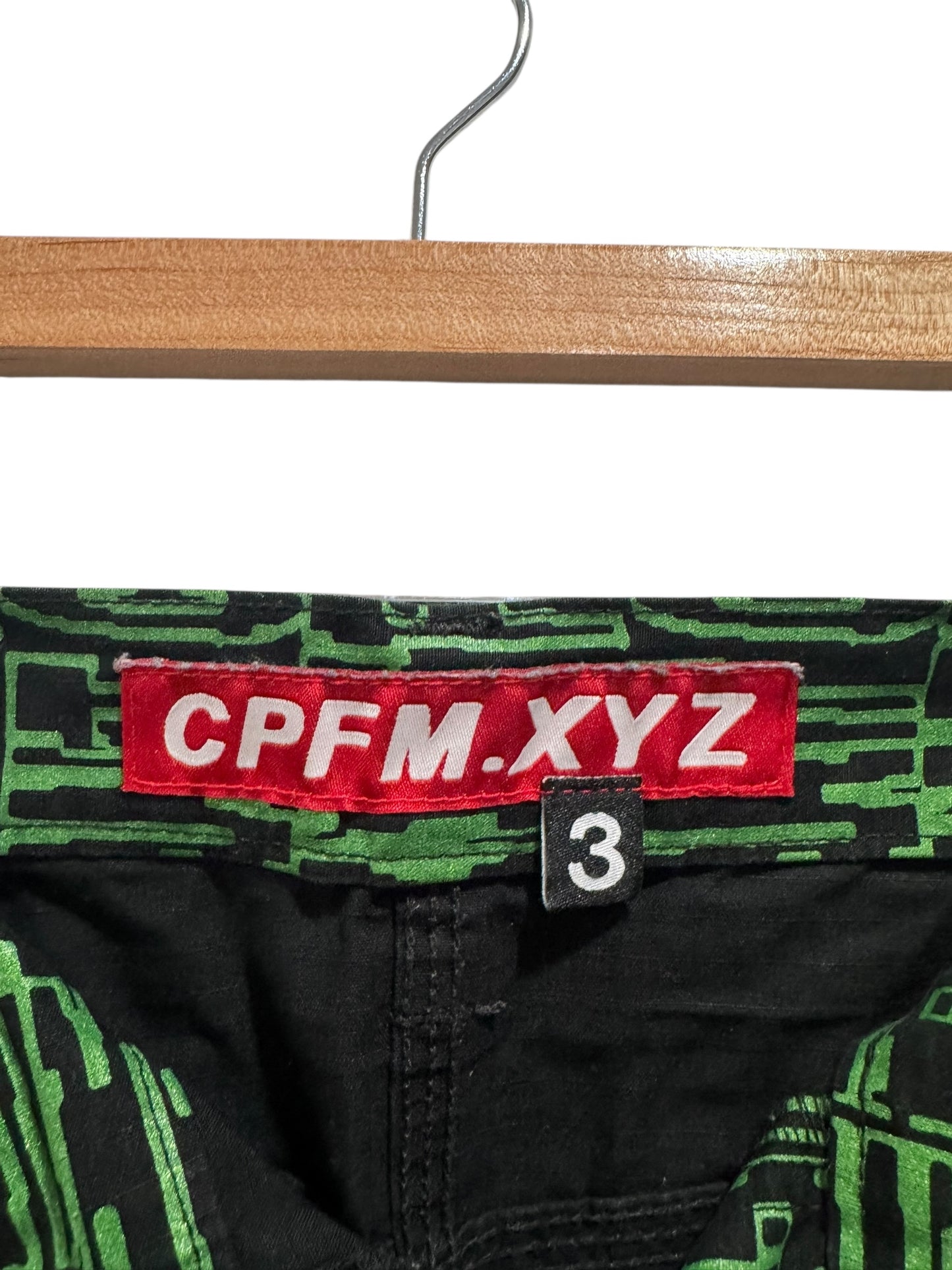 Cactus Plant Flea Market Anxiety Reflective Pants Green