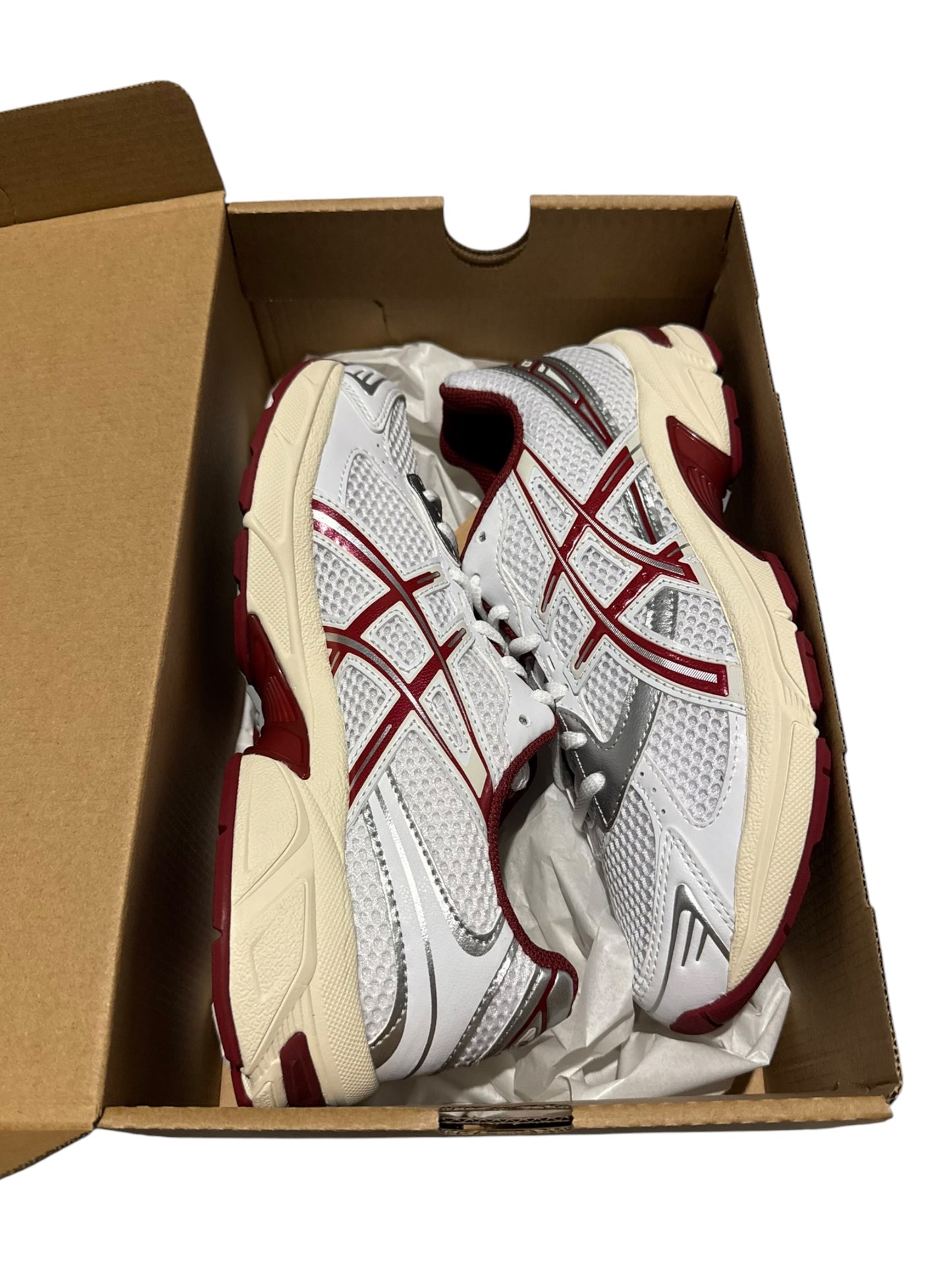 ASICS Gel-1130 White Red Dahlia (W)