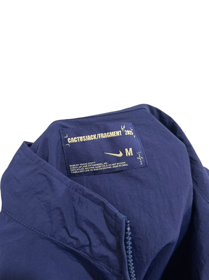 Travis Scott x Fragment x Nike Tokyo Windbreaker Jacket Navy