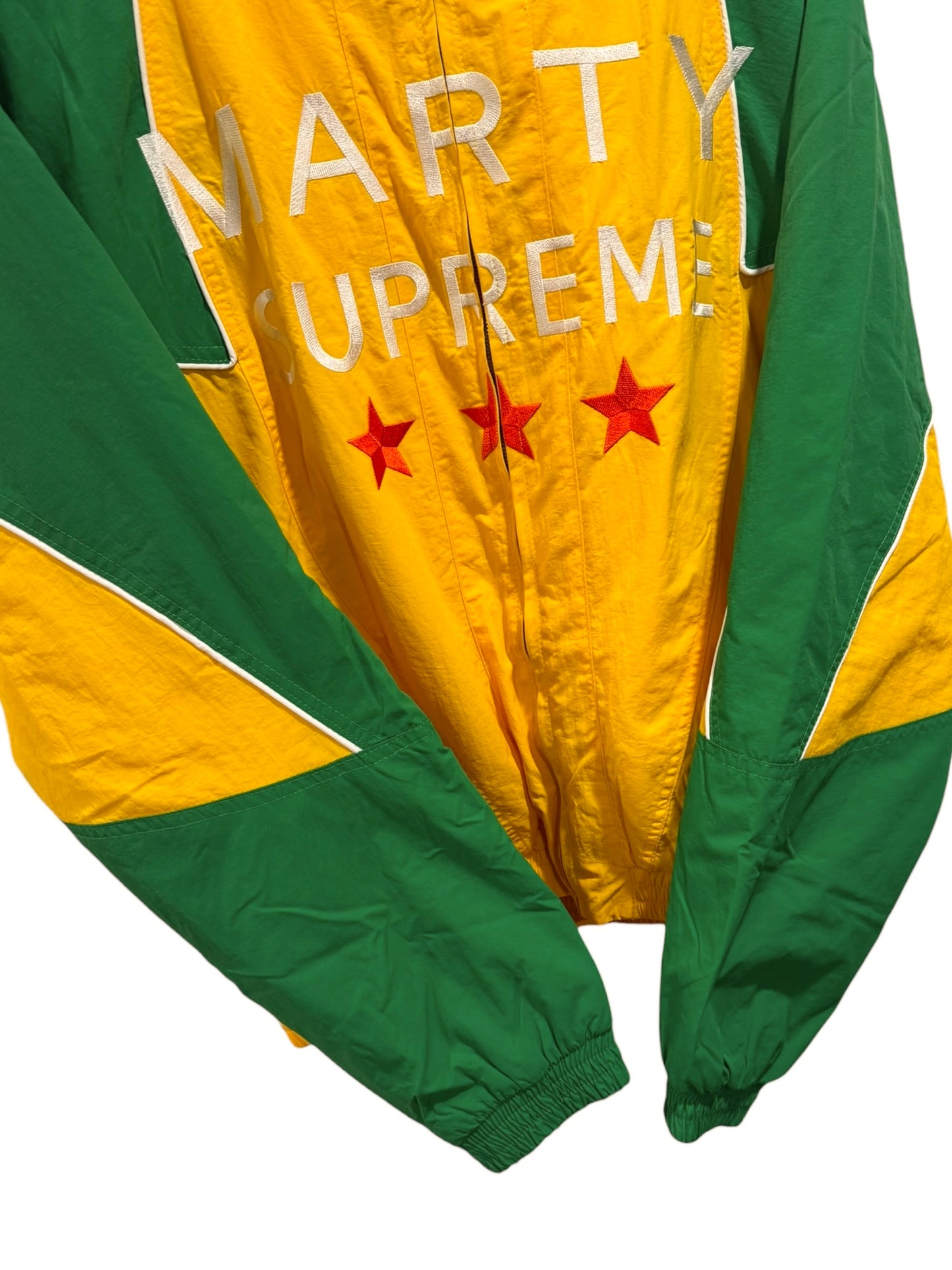 NAHMIAS x A24 Marty Supreme Classic Warm Up Jacket Brazil
