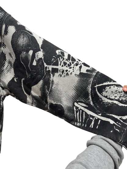 Cactus Plant Flea Market x Nike Hoops Crewneck Light Bone