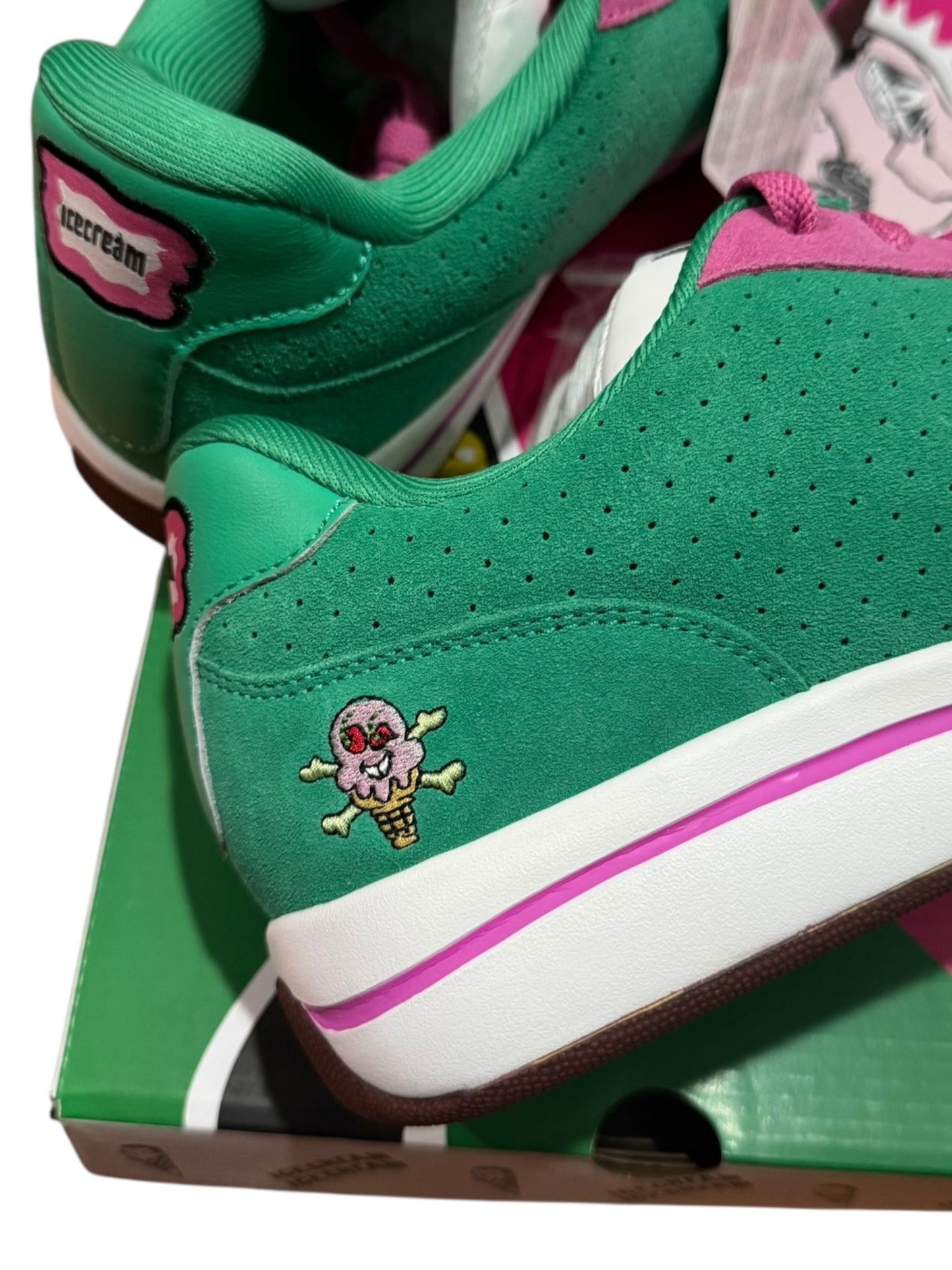 Reebok Board Flip BBC Ice Cream Green Pink