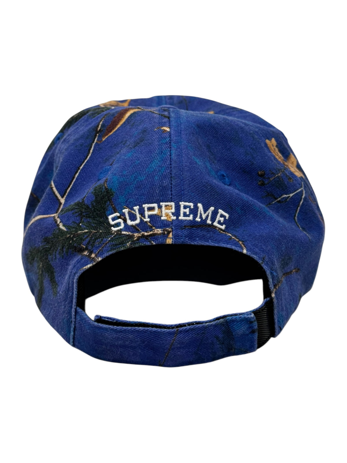 Supreme Bottle Opener 6-Panel Hat Blue Camouflage