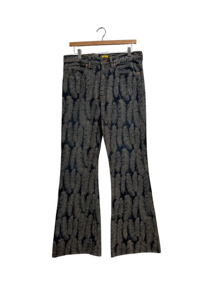 Kapital Magpie Feather Flare Jeans Dark Indigo