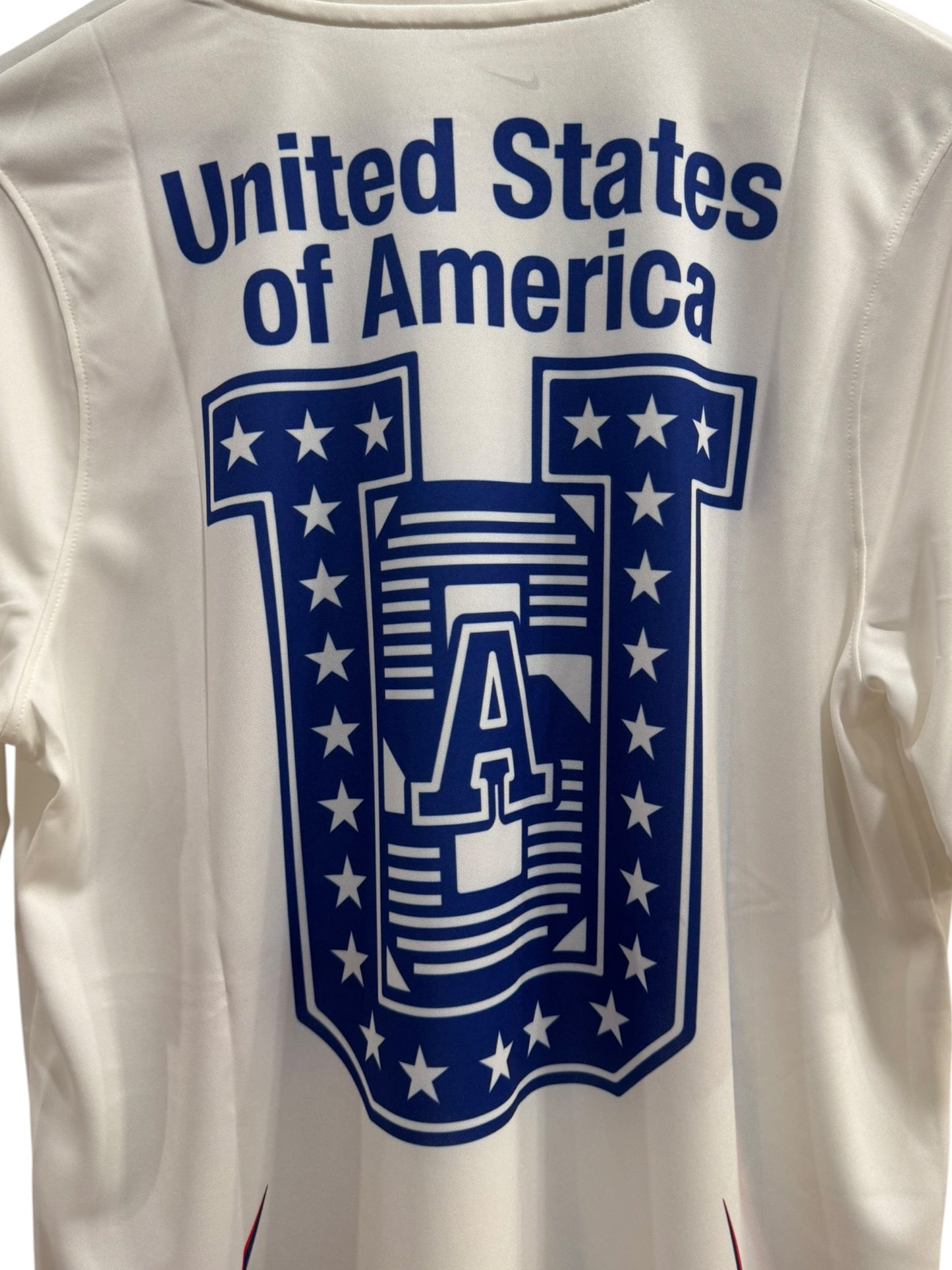 Nike x Virgil Abloh Archive x USMNT Pre-Match Jersey White