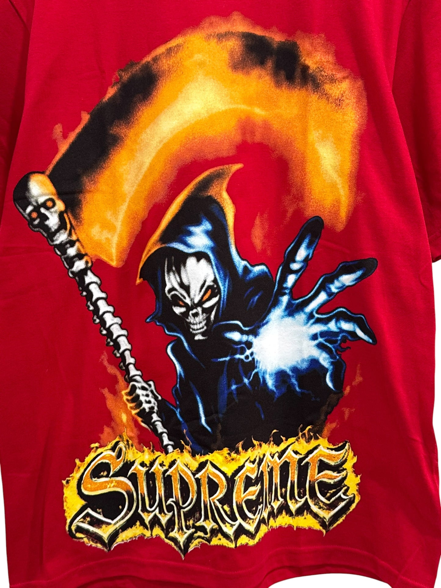 Supreme Grim Reaper Tee Red