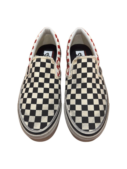 Vans LX Classic Slip-On 98 Act of Disagreement Black Checkerboard