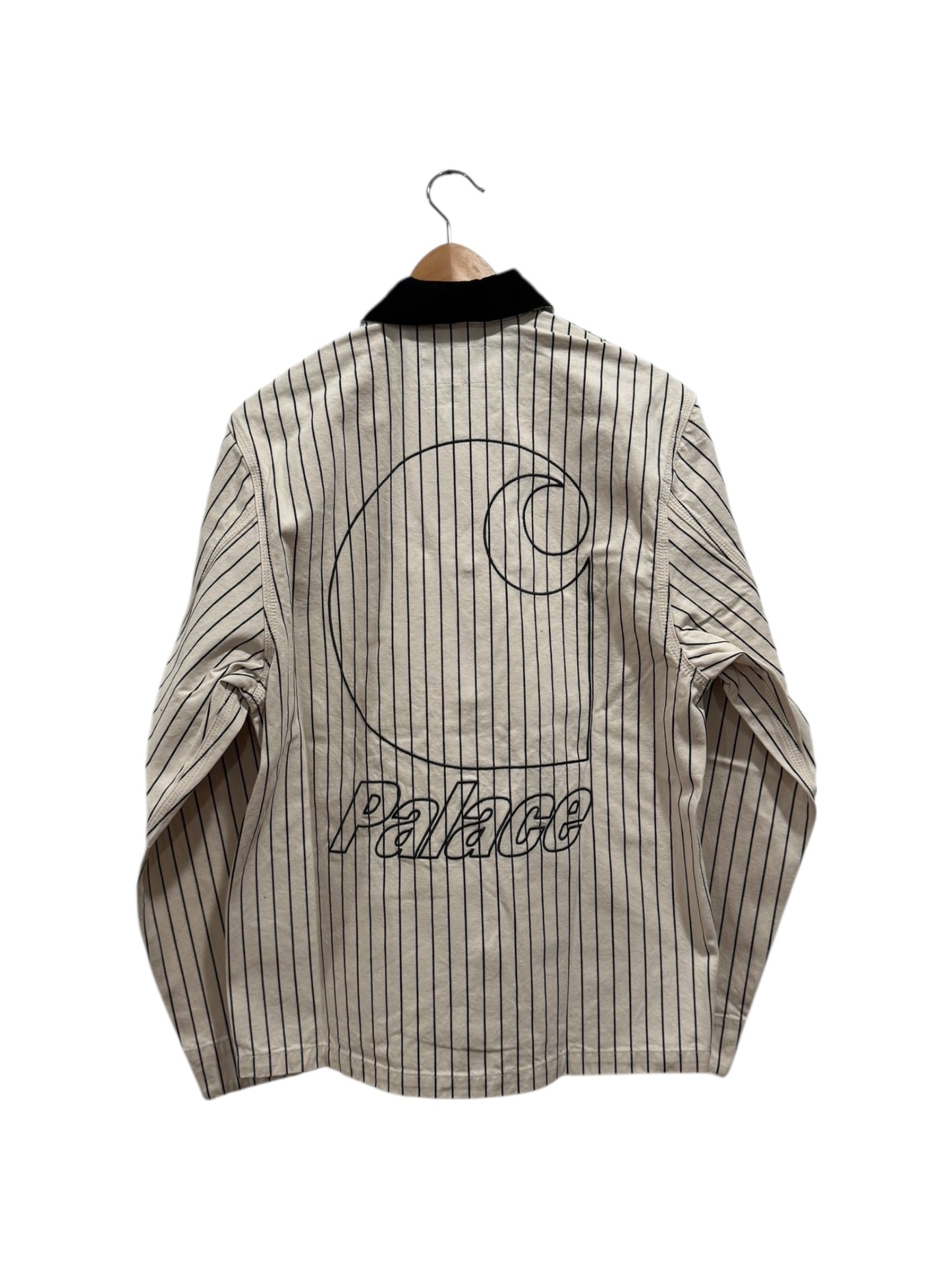 Palace x Carhartt WIP Michigan Coat Hickory Wax Black