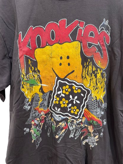 Kapital Buster Peckish Bowy Kookies Tee Black