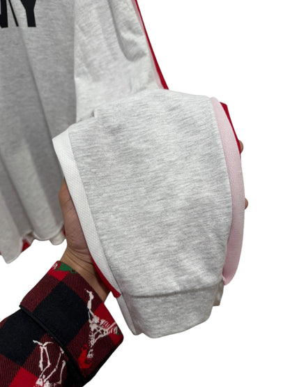 Project G/R Hybrid Long Sleeve Jersey Red White Grey