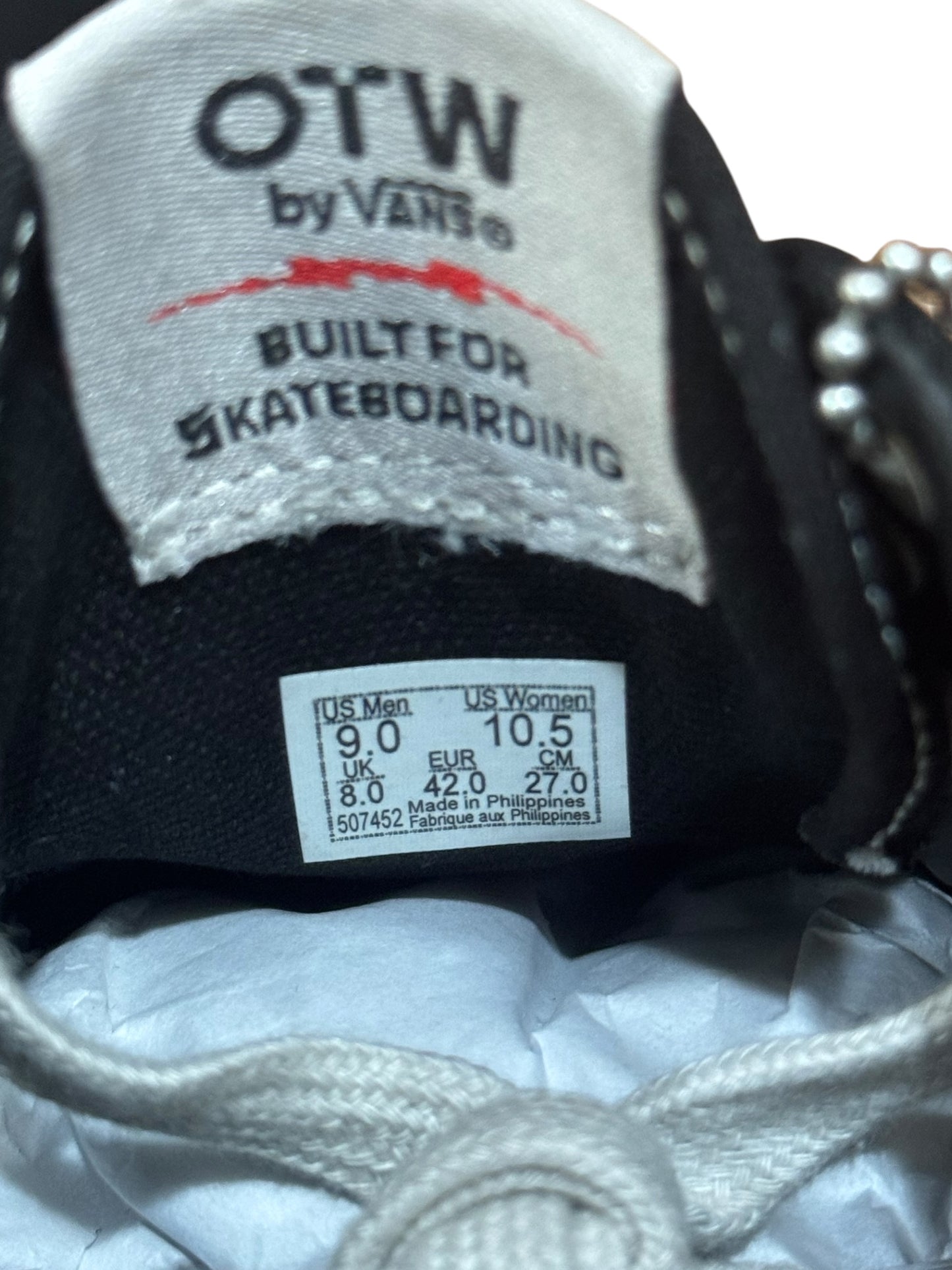 Vans OTW Era 95 Defcon Skate Block Black