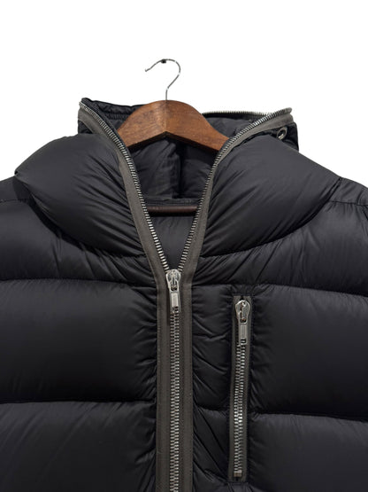 Rick Owens Strobe Gimp Puffer Vest Black