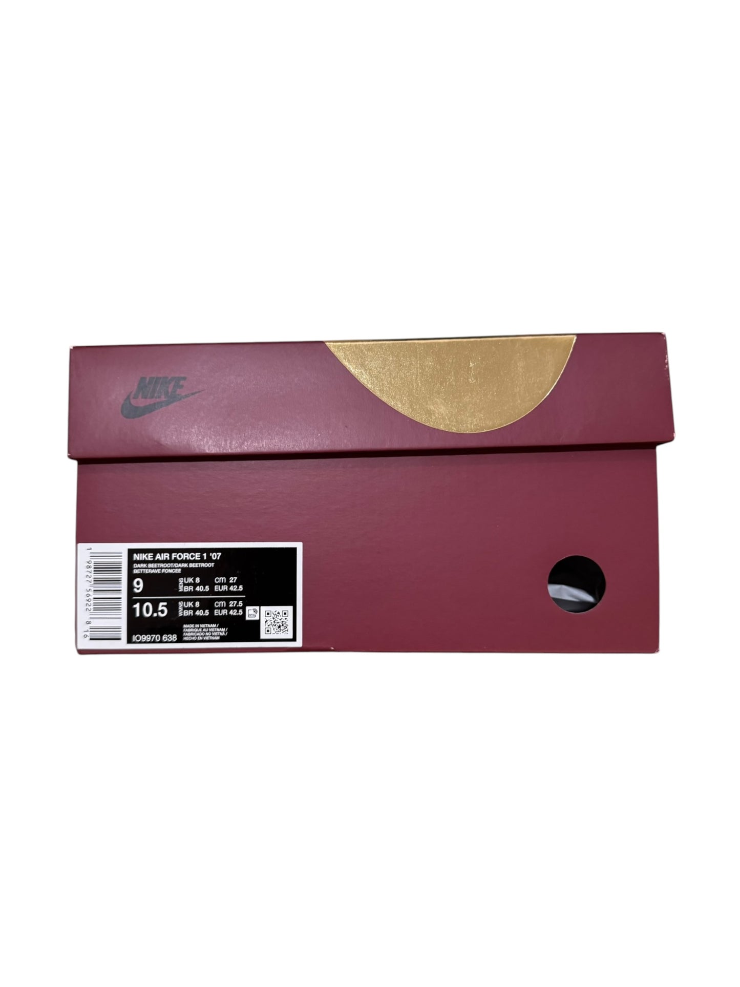 Nike Air Force 1 Low Syna Central Cee Dark Beetroot (UK Exclusive)