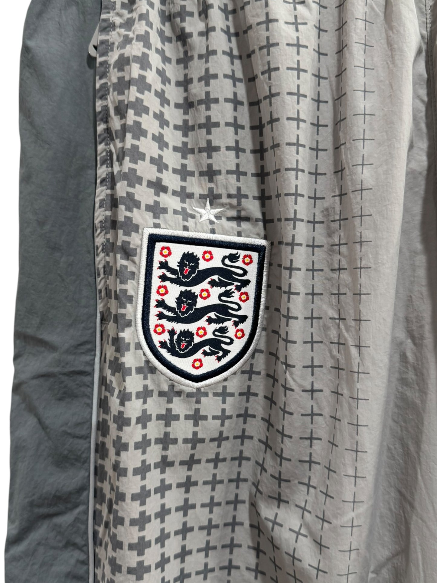 Nike x Palace England Solo Swoosh Track Pants Pewter Grey