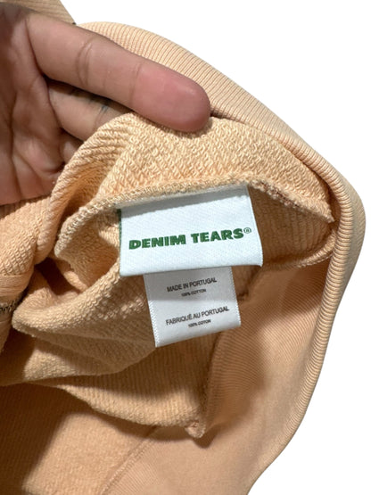 Denim Tears The Cotton Wreath Zip Hoodie Tan Camo