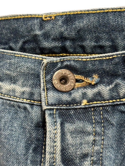 Kapital 14oz Denim 5P Monkey Cisco 3YearsFade Jeans Indigo