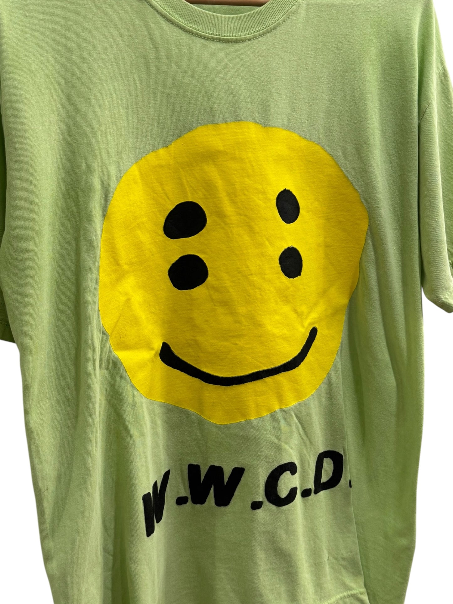 Cactus Plant Flea Market What Would Cactus Do Tee Lime Green